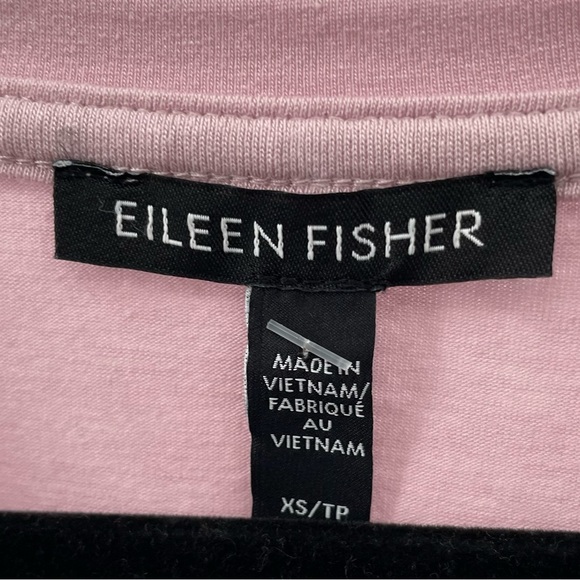 EILEEN FISHER WOMENS T-SHIRT IN LIGHT PLUM SIZE XS NWT - Picture 4 of 8